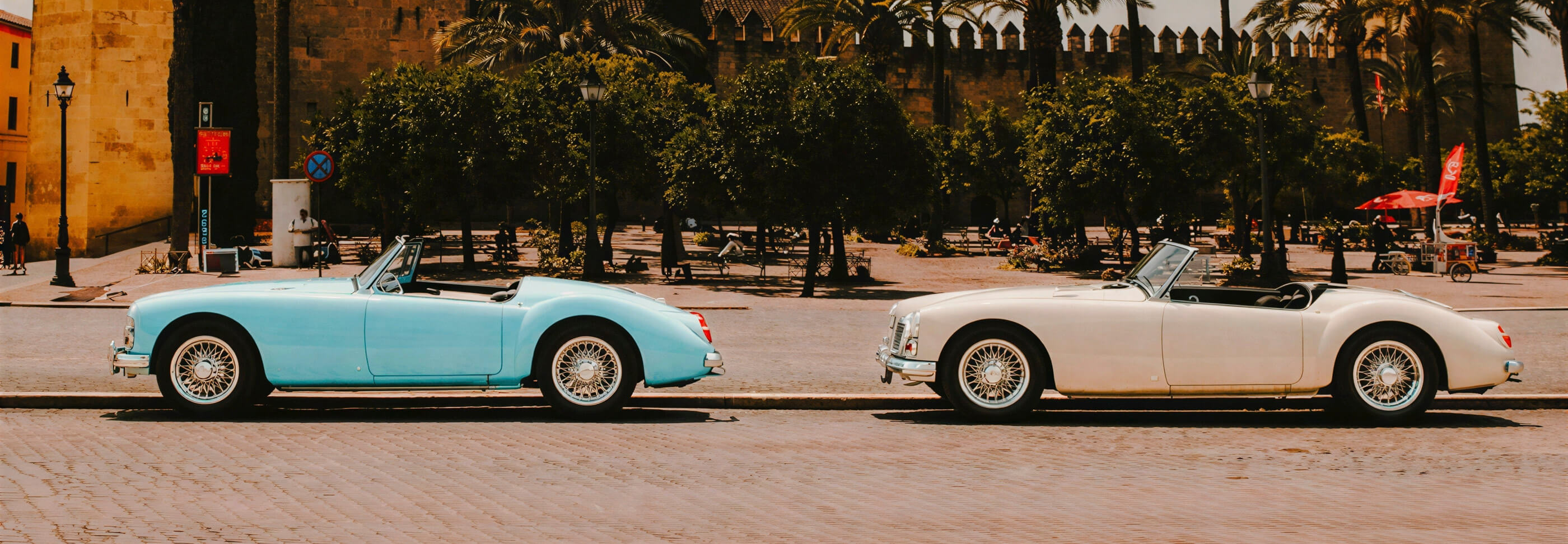 Vintage Tour durch Andalusien: MGA Roadster in Córdoba