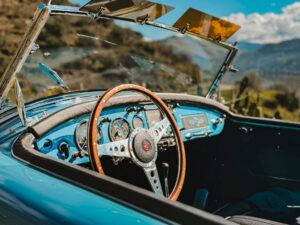 Tour d'epoca MGA Roadster Valle del Douro