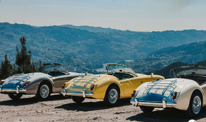 Experience northern Portugal with all your senses - in MGA Roadster